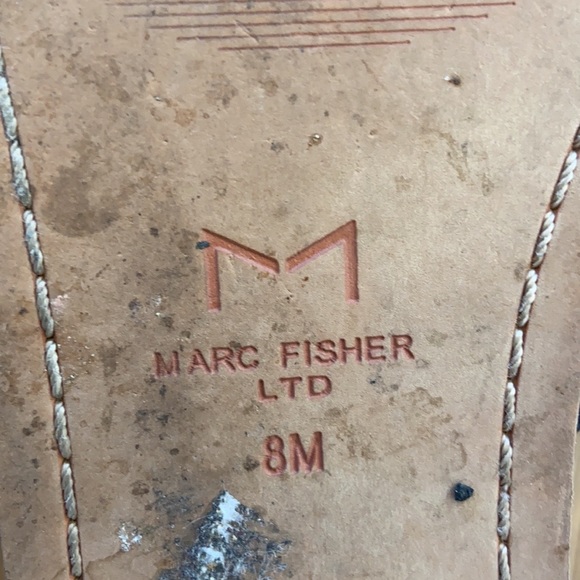 Marc Fisher Whitley Kiltie Fringe Slide Sandals - Picture 12 of 12